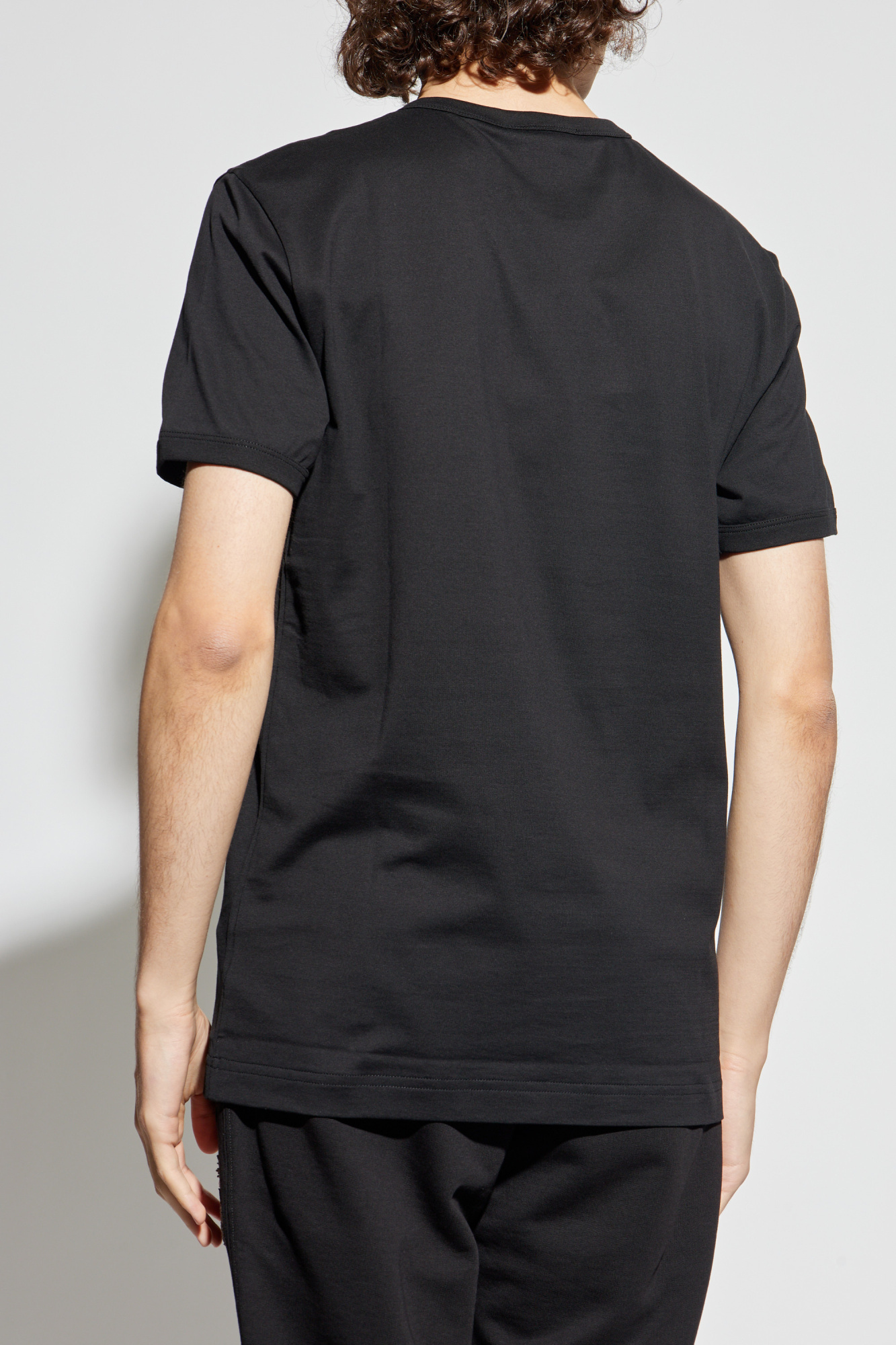 Black T-shirt with appliqué Dolce & Gabbana - Vitkac AS